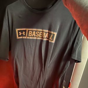 under armor baseball shirt men's size large